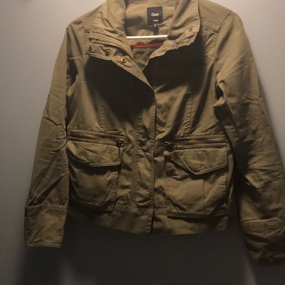 Women’s army green jacket